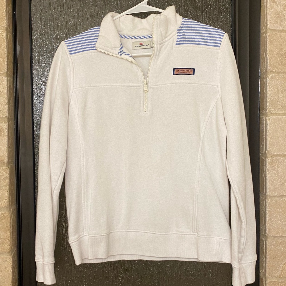 Vineyard Vines Seersucker Quarter-zip